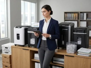 Heavy-duty paper shredders for small business compared by workload